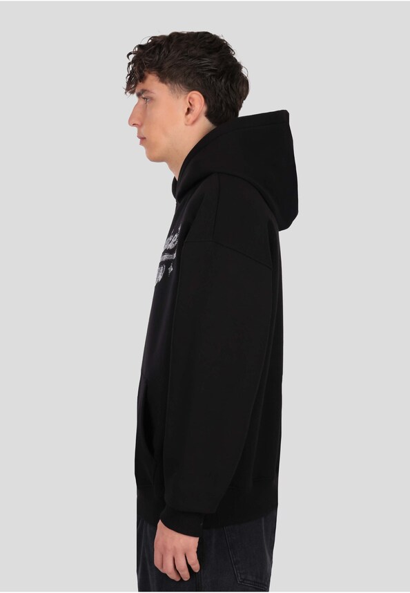 HEAVY OVERSIZE RHINESTONE MOTIV HOODIE-2