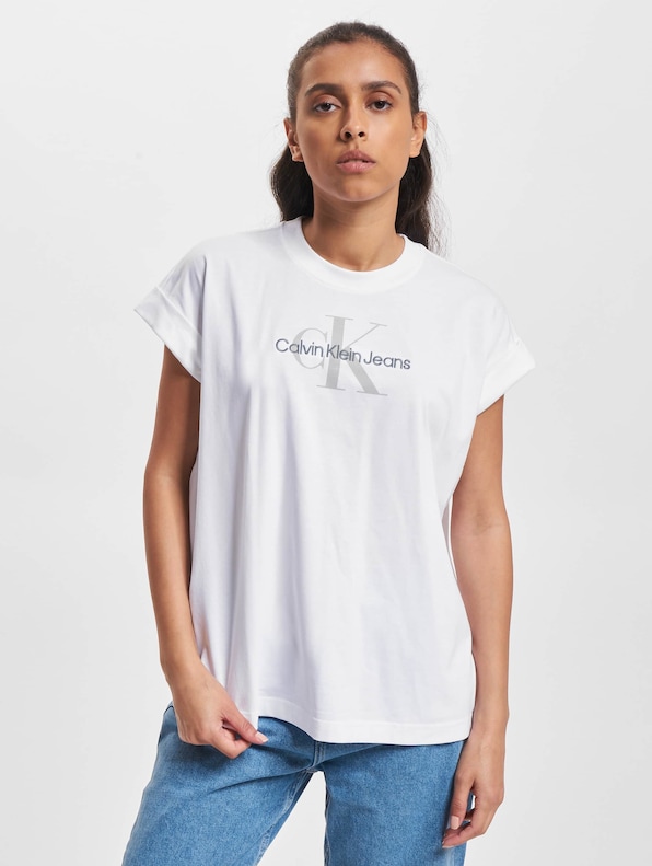 Calvin Klein Jeans Archival Monologo Hoodie | DEFSHOP | 23039 | T-Shirts