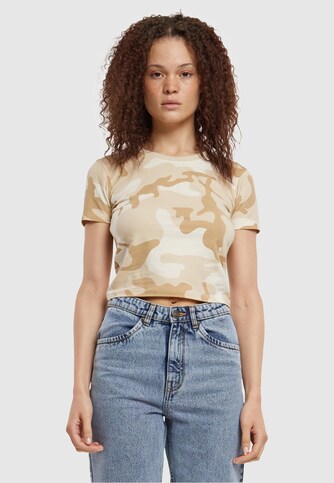 Ladies Cropped Camo