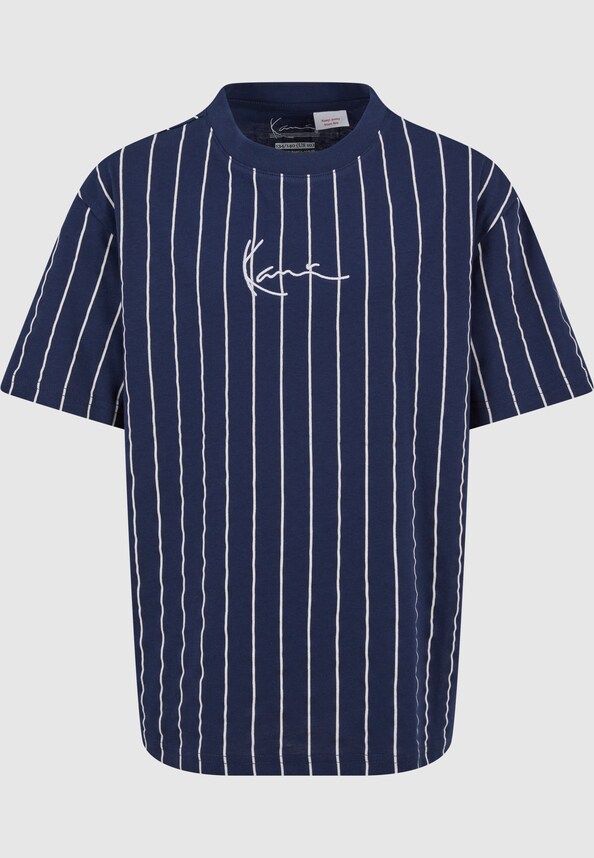Small Signature Essential Pinstripe Tee Junior-0