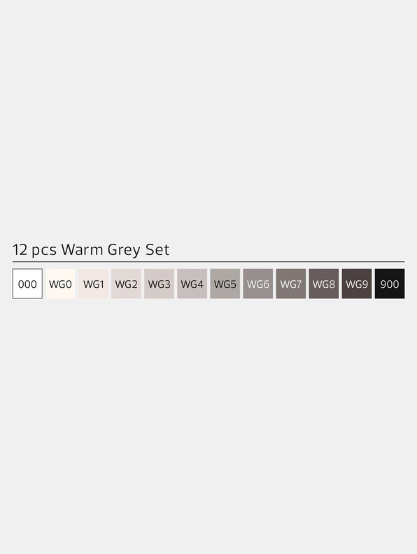 Classic 12pcs Warm Grey-1