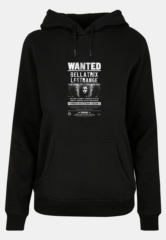 Ladies Harry Potter - Bellatrix Lestrange Wanted Basic Hoody-4