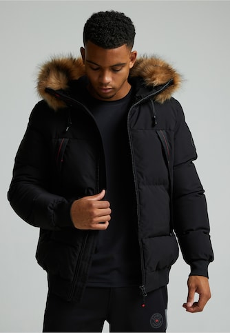 NAVAX HOODED BOMBER JACKET