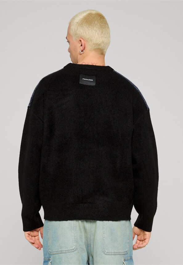 TRIPOLE OVERSIZED KNIT SWEATER-1