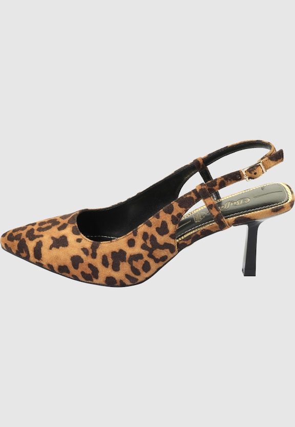 Sling Back- Vegan Suede-3