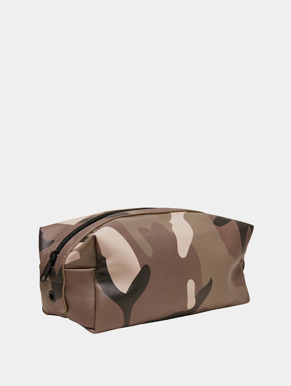 Synthetic Leather Camo Cosmetic-1