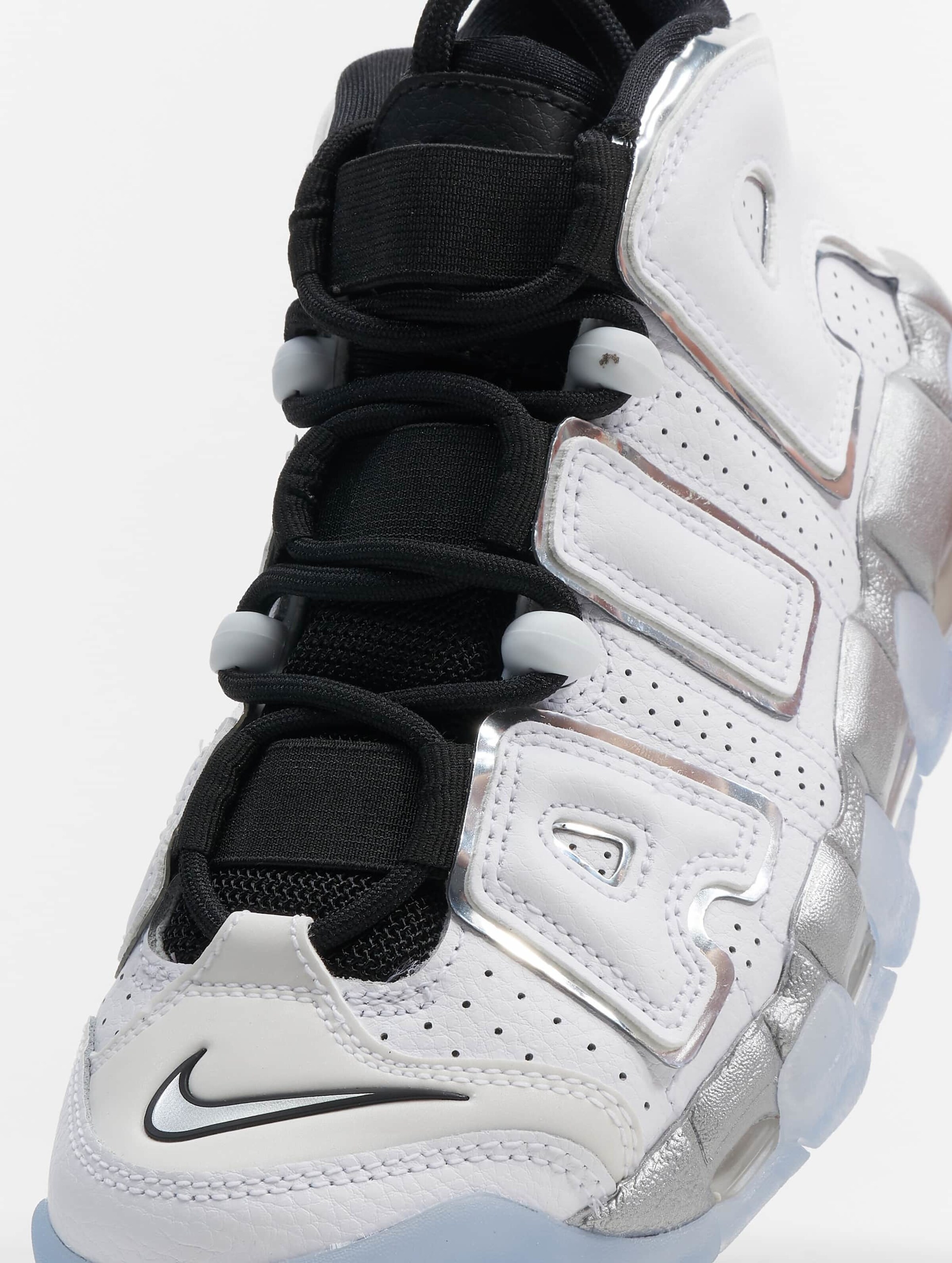 Nike air more uptempo chrome outlet white