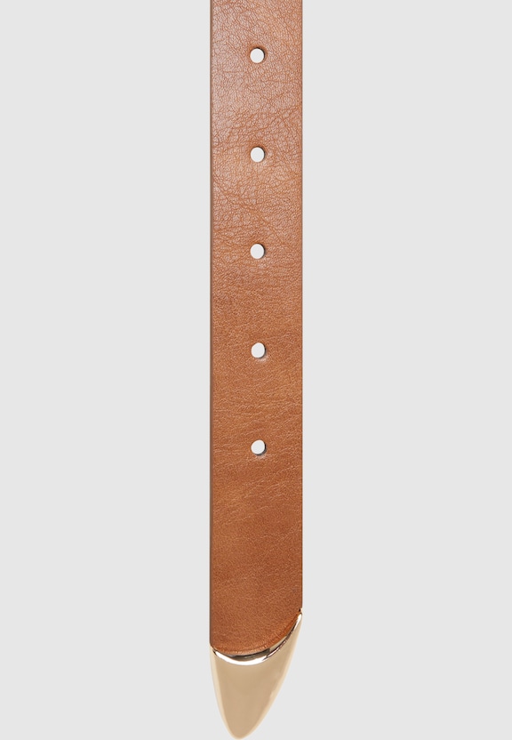 Chunky Buckle Loop Synthetic Leather-2