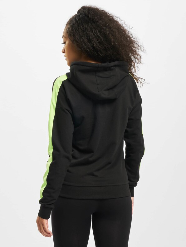 Ladies Neon Shoulder Stripe-1