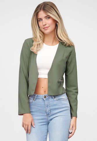 Short Blazer wit Zip-Pockets