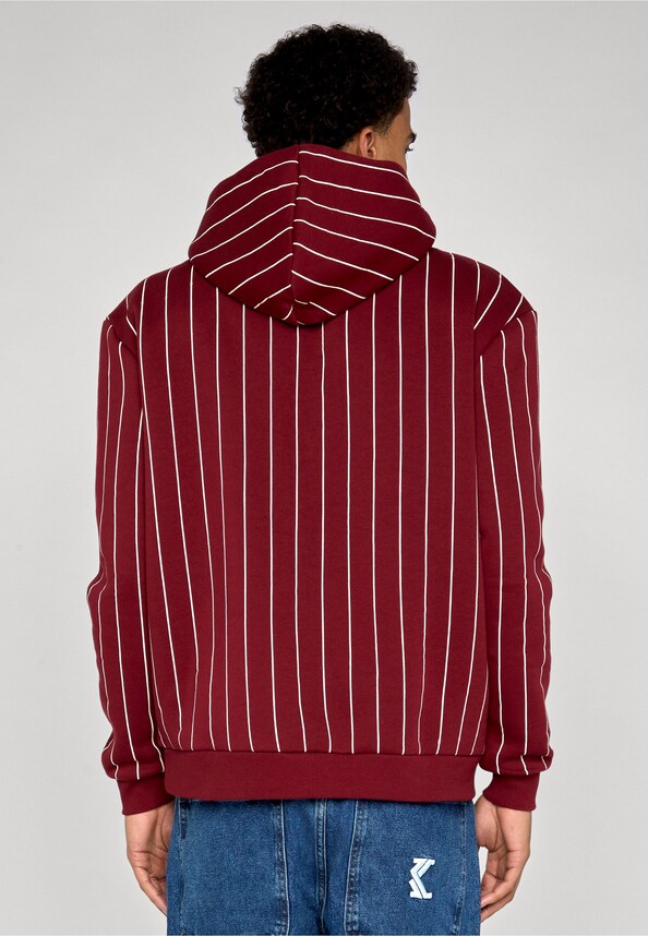 Cursive Varsity Pinstripe -1