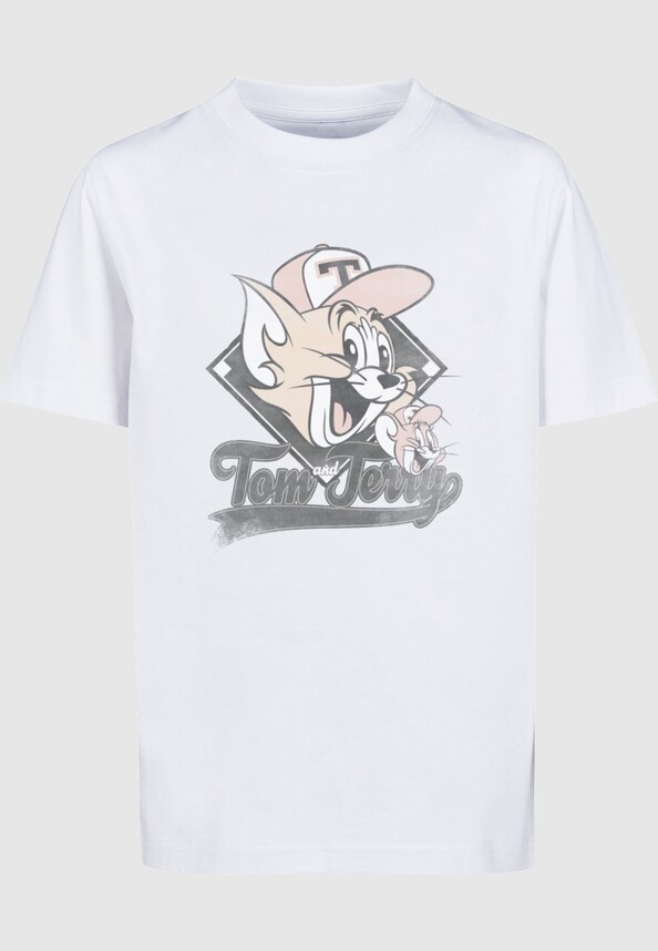 Kids Tom and Jerry - Baseball Caps Basic T-Shirt-0