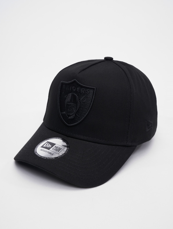 New Era Monochrome 940 Eframe Las Vegas Raiders Snapback Caps-0