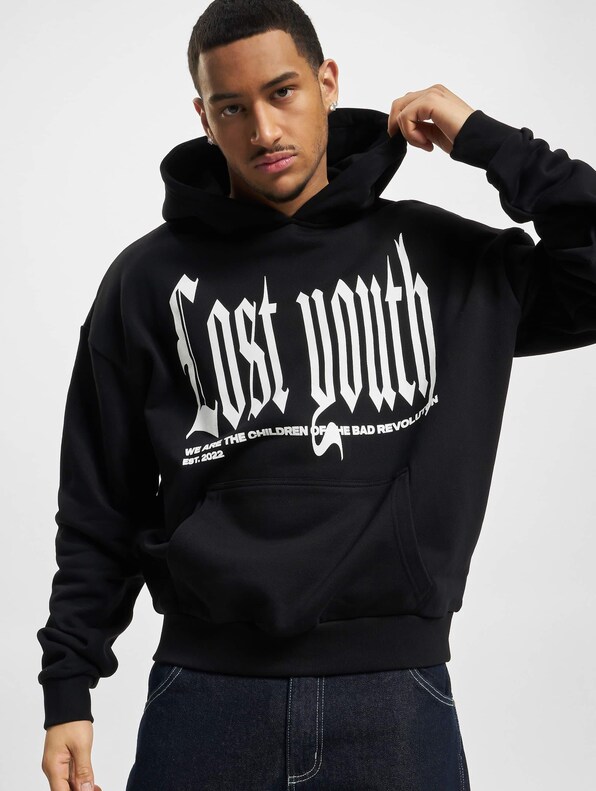 Lost Youth HOODIE CLASSIC V.4 black-0