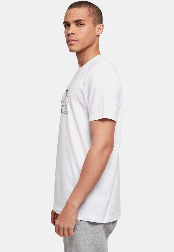 Peanuts Hungry Snoopy Basic Round Neck T-Shirt-2