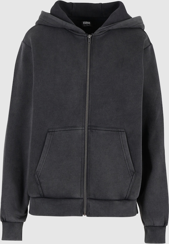 Ladies Vintage Heavy Zip Hoody-4
