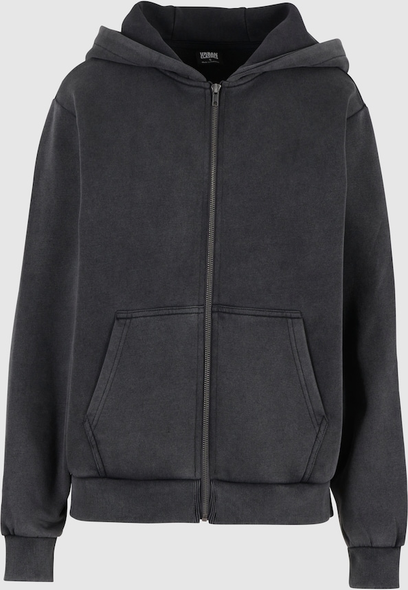 Ladies Vintage Heavy Zip Hoody-4