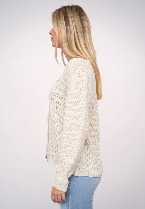 Knit Cardigan with buttons-2