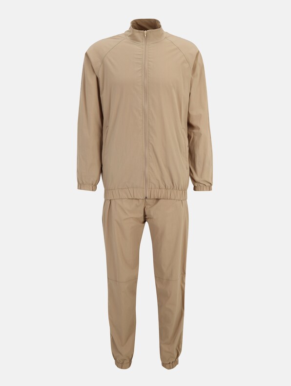DEF Elastic plain track suit-7