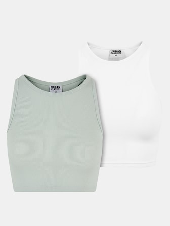 Cropped Rib Top