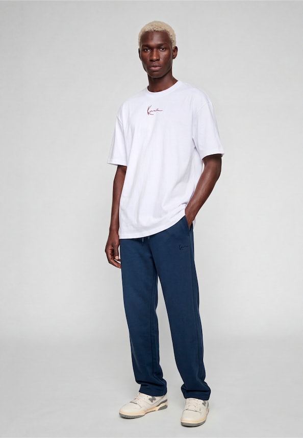Signature Box Pleat Straight Leg Sweatpants-2