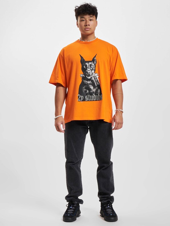 2Y Studios Doberman Oversize T-Shirt-4