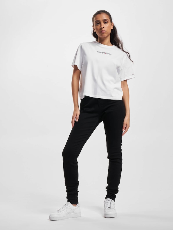 Tommy Jeans Cls Serif Linear T-Shirt-5