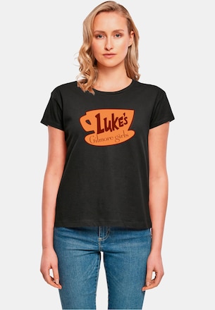 Ladies Gilmore Girls - Luke's Logo Box Tee