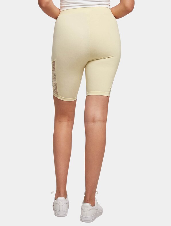 Ladies High Waist Lace Inset Cycle-1