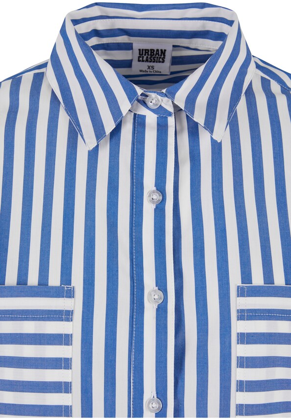 Ladies Striped Relaxed Shirt-5