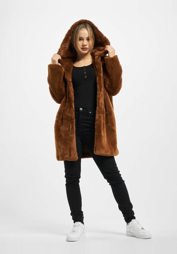 Ladies Hooded Teddy-2