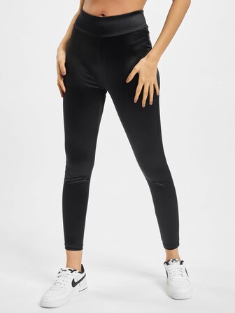 Ladies Shiny High Waist