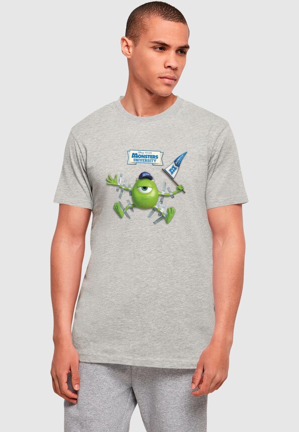 Monster University - Taped Mike Basic T-Shirt-0