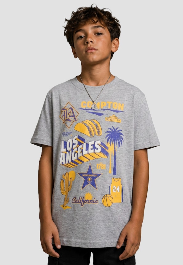 Pack - kurzarm - Los Angeles Compton-1
