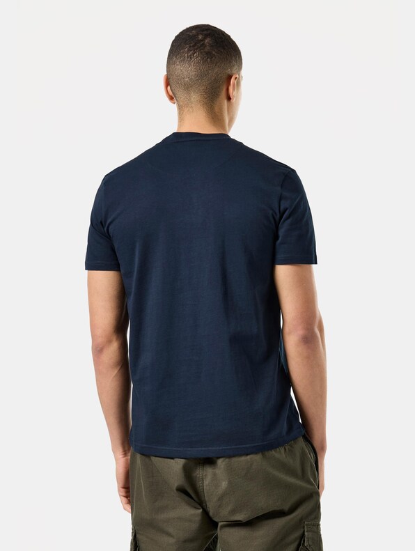 Weekend Offender MANUEL TEE WITH CHECK PIPING-1
