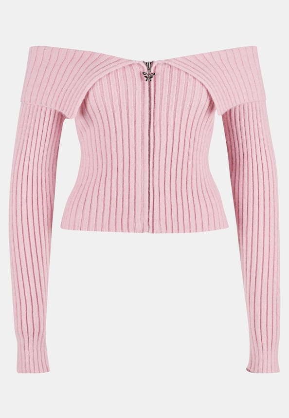 Off Shoulder Knit -2