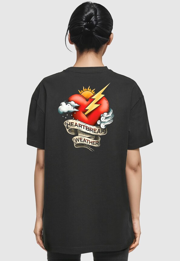 Ladies Niall Horan - Heartbreak Weather Oversized Boyfriend Tee-1