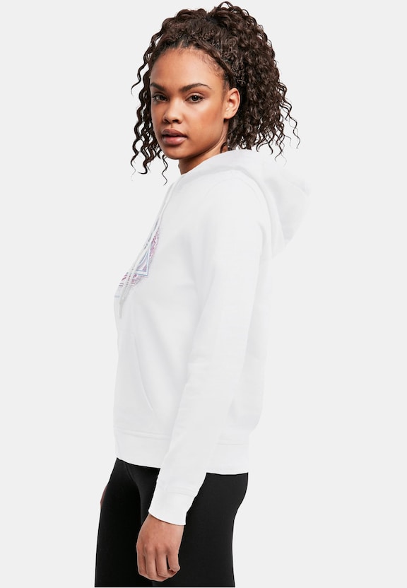 Ladies Harry Potter - Neon Deathly Hallows Basic Hoody-2