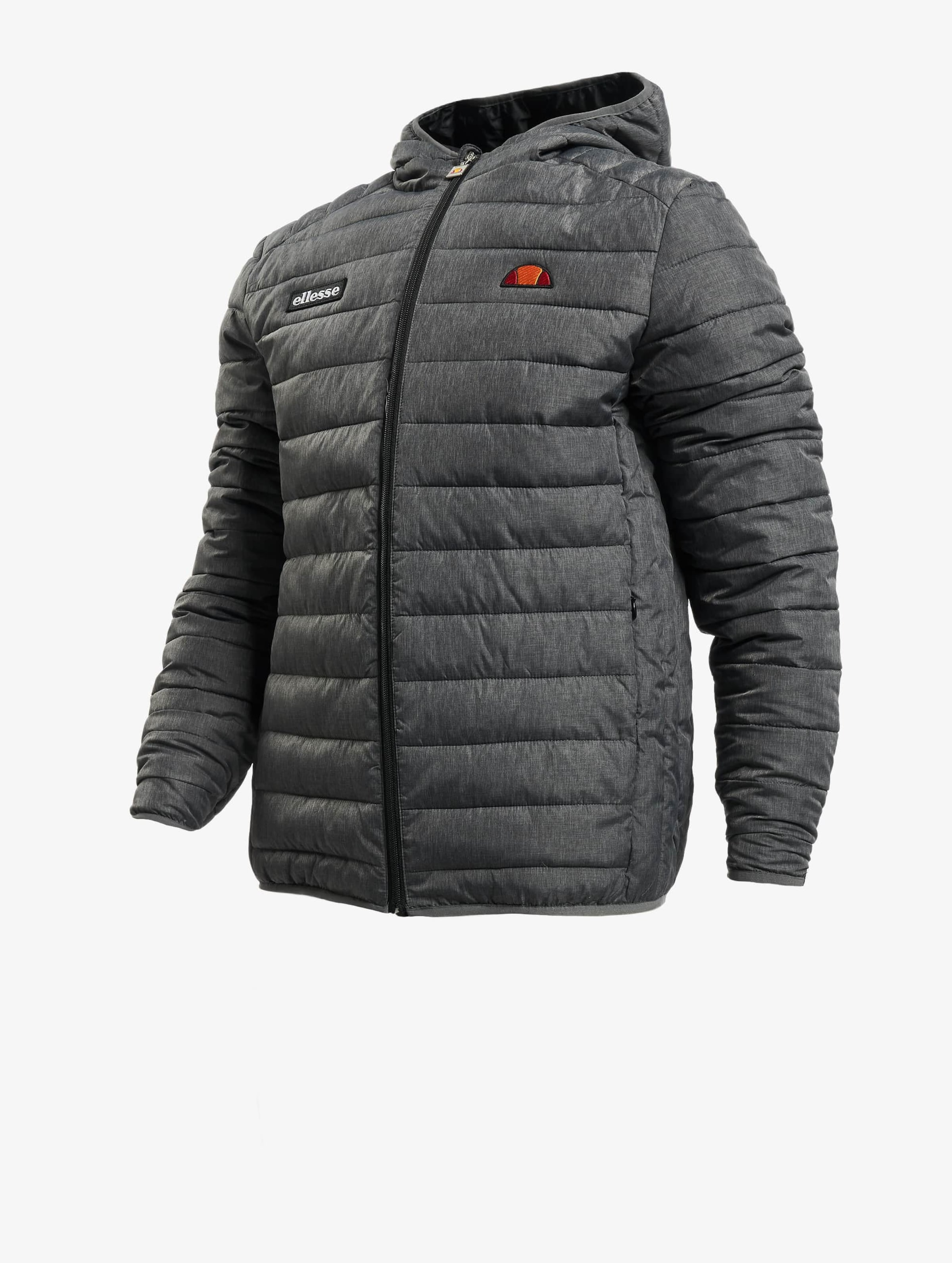 Ellesse Lombardy Padded Transition Jacket Mannen op kleur grijs, Maat 3XL
