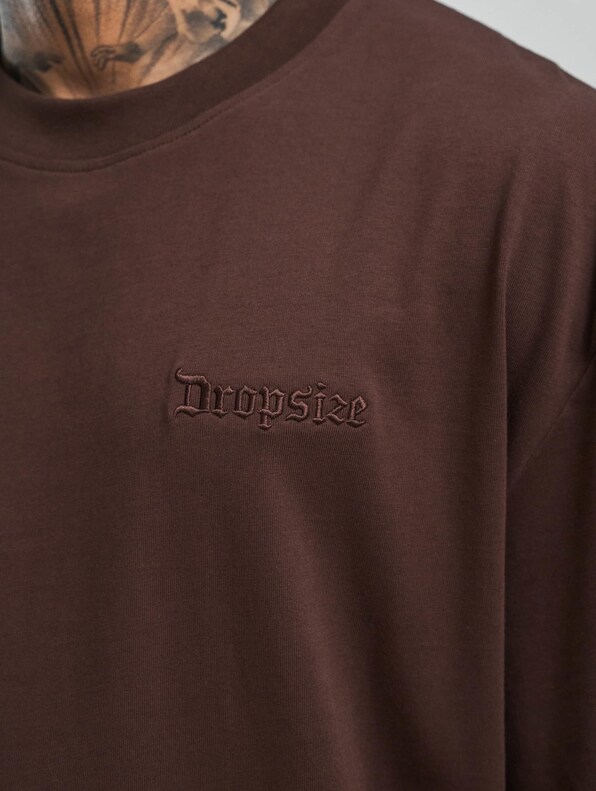 Dropsize Heavy Oversize Embo T-Shirts-3