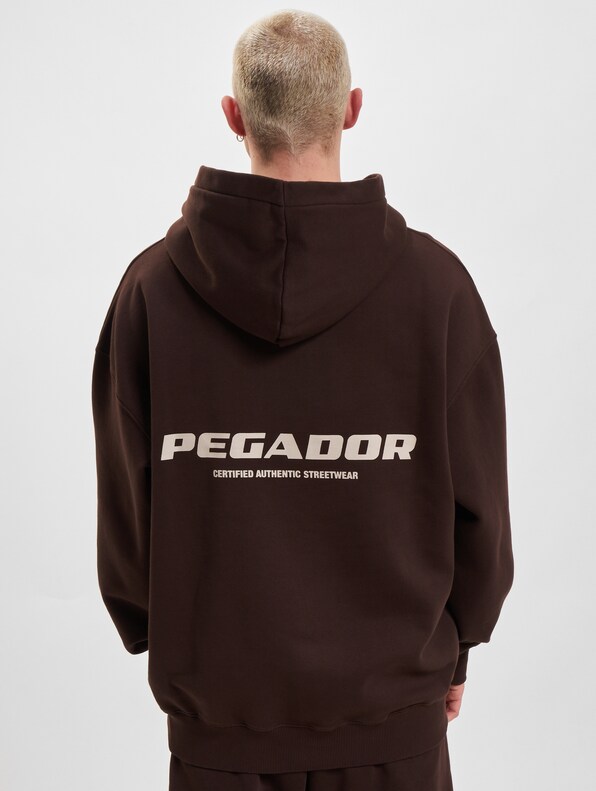 PEGADOR Colne Logo Oversized Hoodies-1