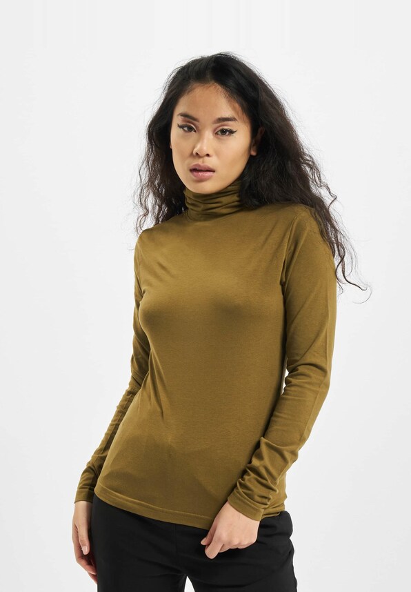 Ladies Basic Turtleneck LS -1