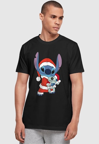 Lilo And Stitch - Christmas Basic T-Shirt
