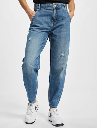Only Troy Hw Carrot Ankle Dot311 Tapered Fit Jeans