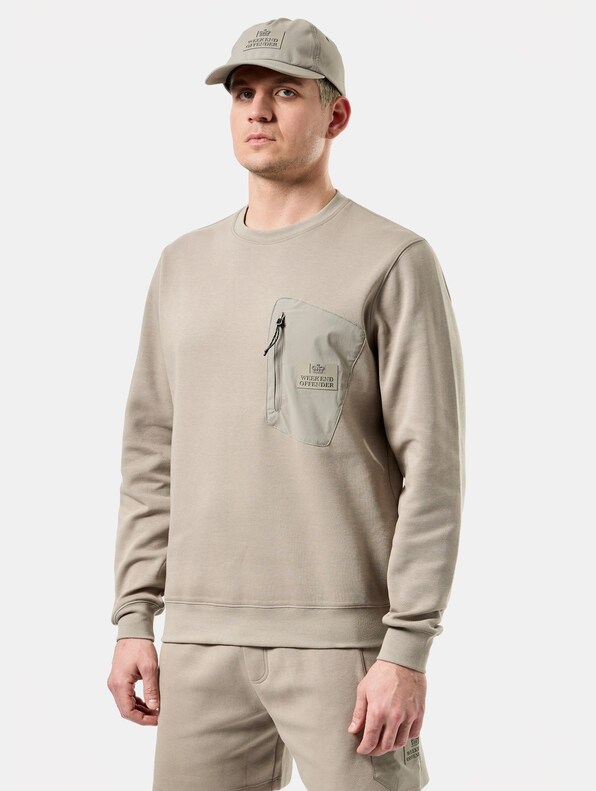 Weekend Offender SAN TELMO POLYAMIDE POCKET SWEAT-0