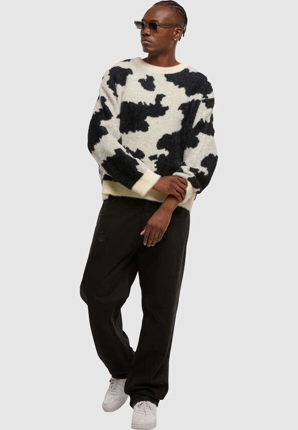 Another Cow Knit Sweater-3