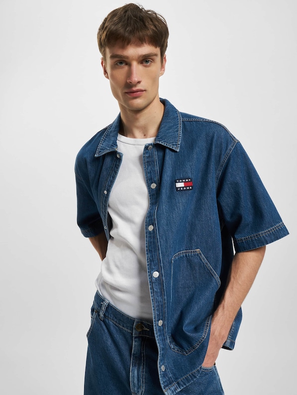 Tommy Jeans Denim Worker Overshirt Shirt-0