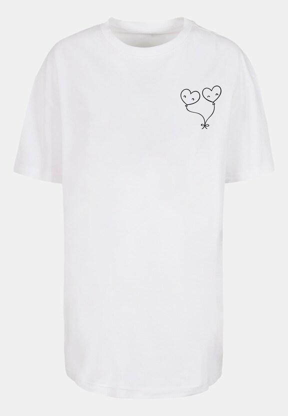 Ladies Hugs & Love - Love Ballon Oversized Boyfriend-2