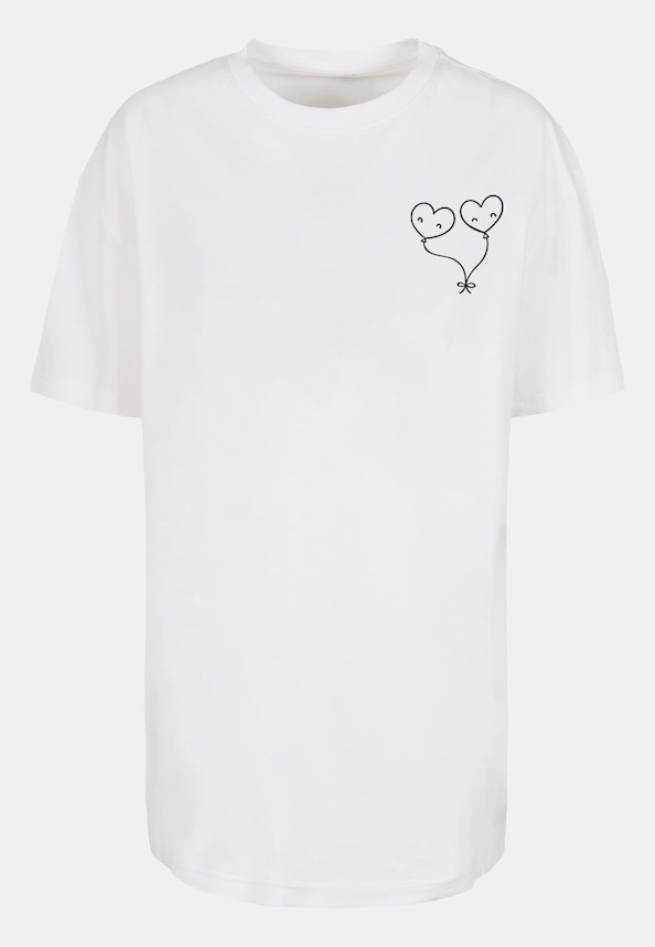 Ladies Hugs & Love - Love Ballon Oversized Boyfriend-2