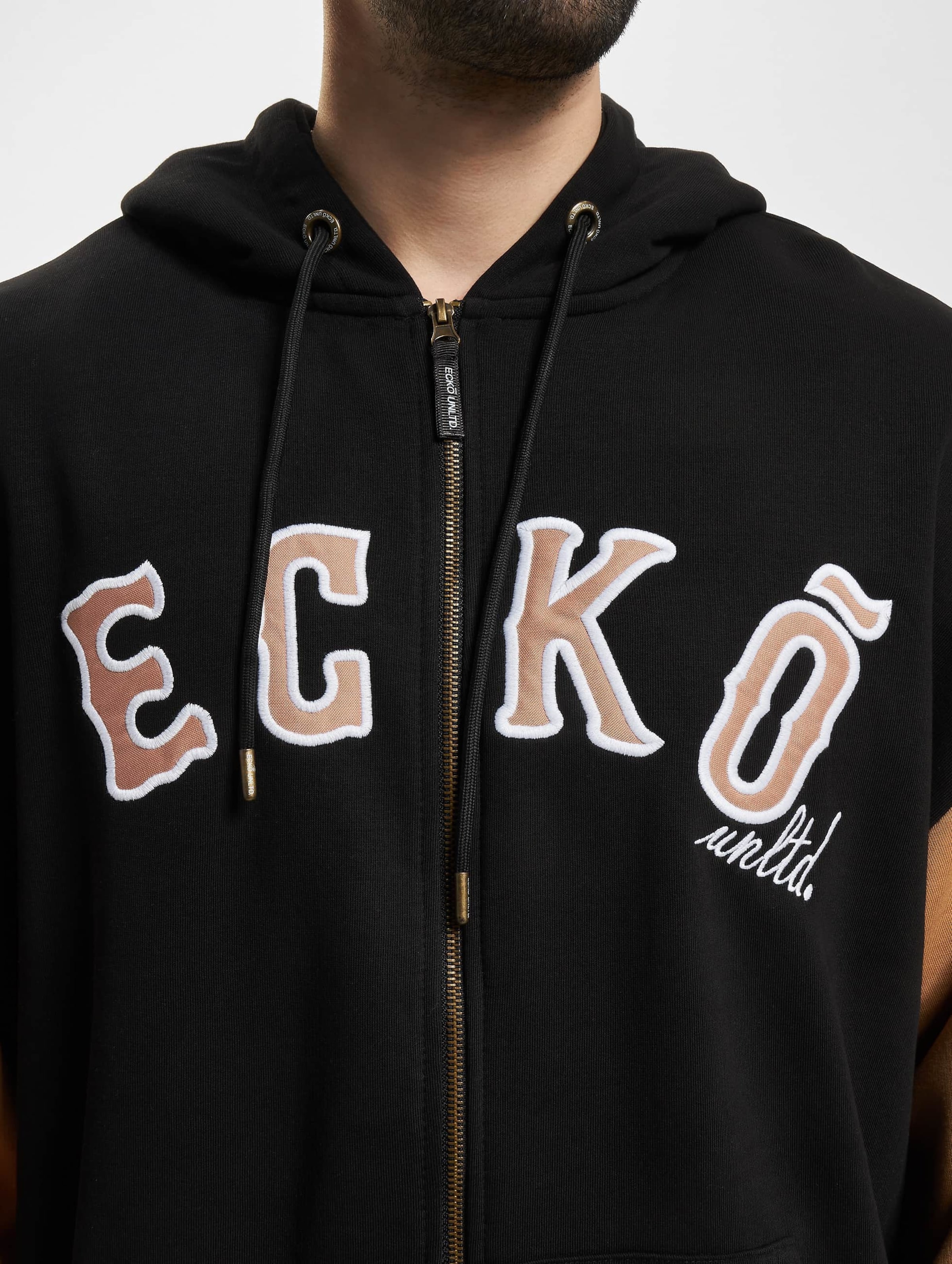 Ecko zip outlet hoodie